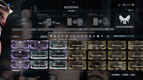 Warframe mods guide .